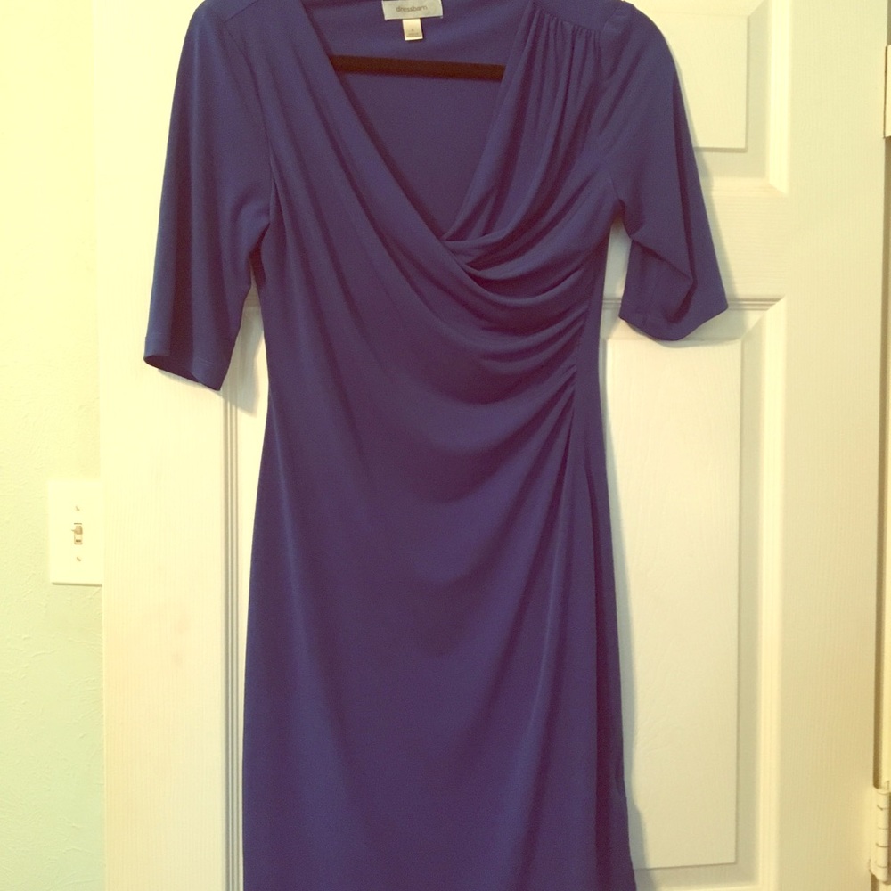 Royal Blue wrap dress